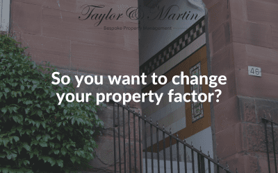 Looking to change your property factor? Here’s how